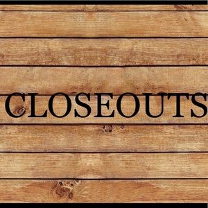 Don’t miss these CLOSEOUTS